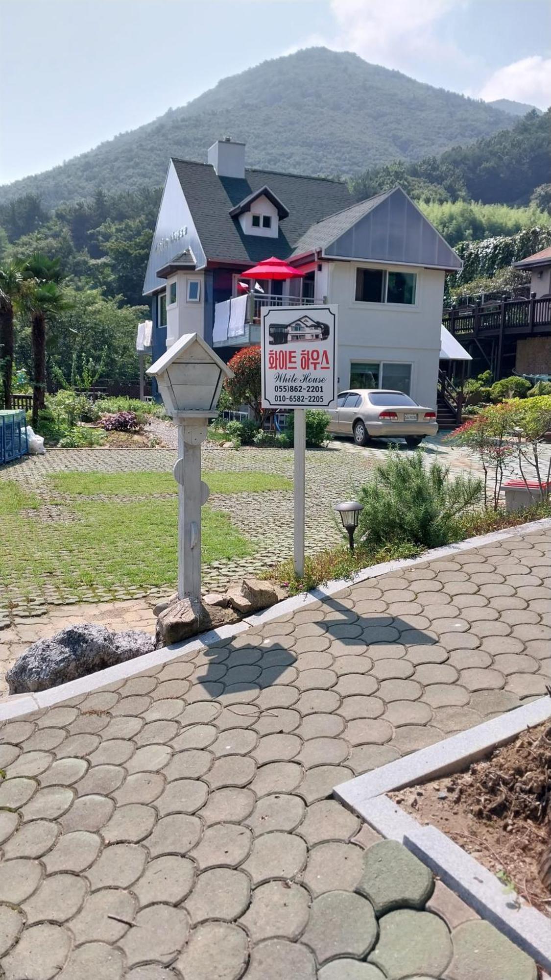 White House Hotel Namhae Exterior foto